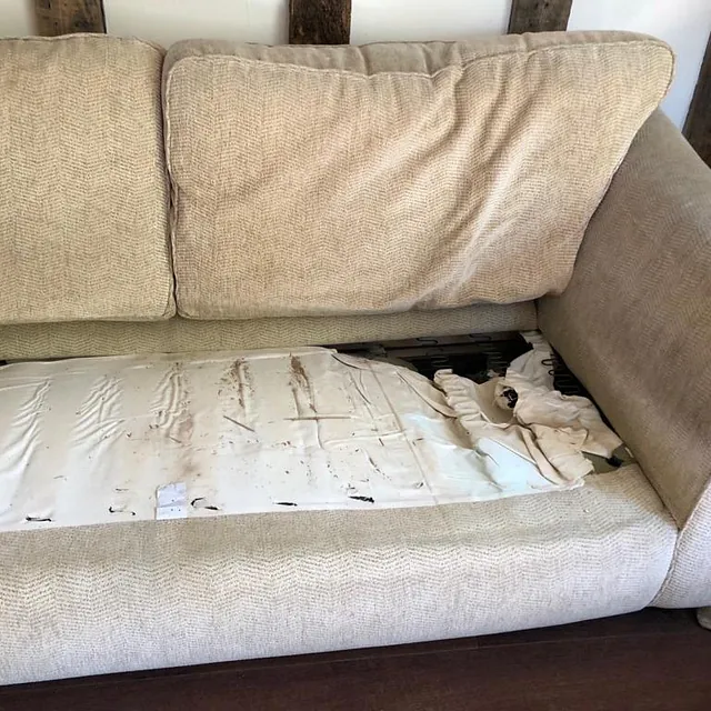 Sofa before